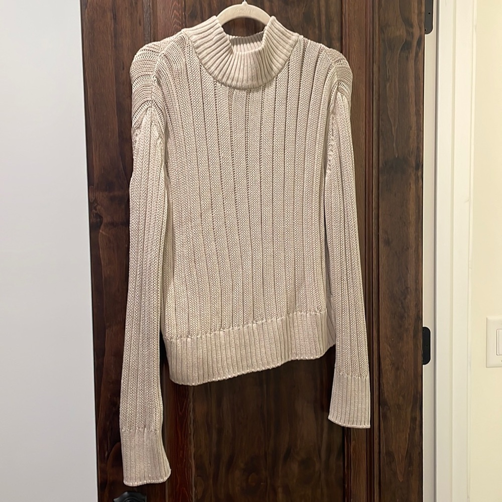 Mock Turtleneck Sweater